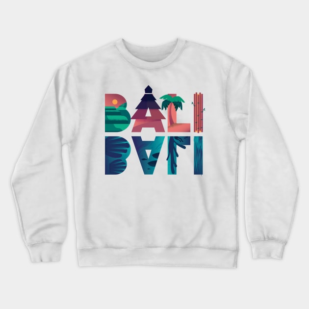 Bali Crewneck Sweatshirt by LR_Collections